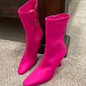 Hot pink Steve Madden boots